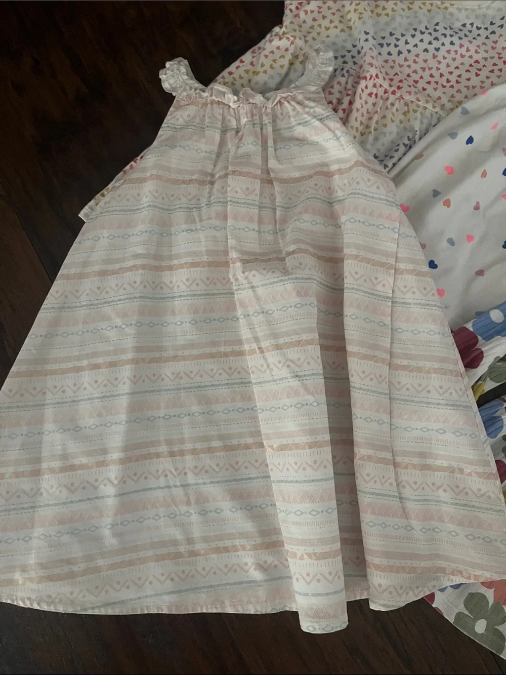 Girls Mixed Dress Lot - Hearts, Florals & Pastel Prints